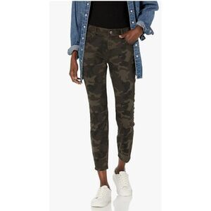 DL1961 Womens 31 Florence Instasculpt Mid-Rise Cropped Skinny Jeans Camo